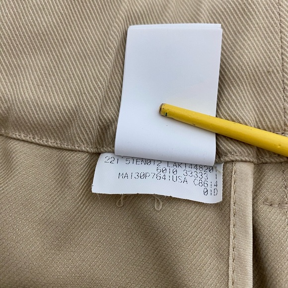 BRUNELLO CUCINELLI Cropped Pleated Cotton Blend Twill Tapered Pants Women’s 12 - Picture 11 of 15